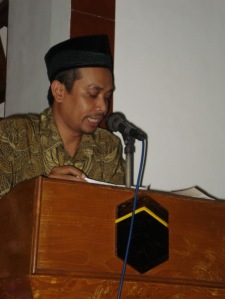 Akhmad Muhaimin Azzet di Masjid Al-Muhtadin, Yogyakarta